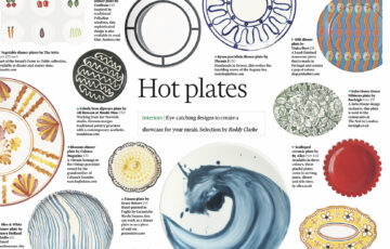 A magazine article about hot plates.