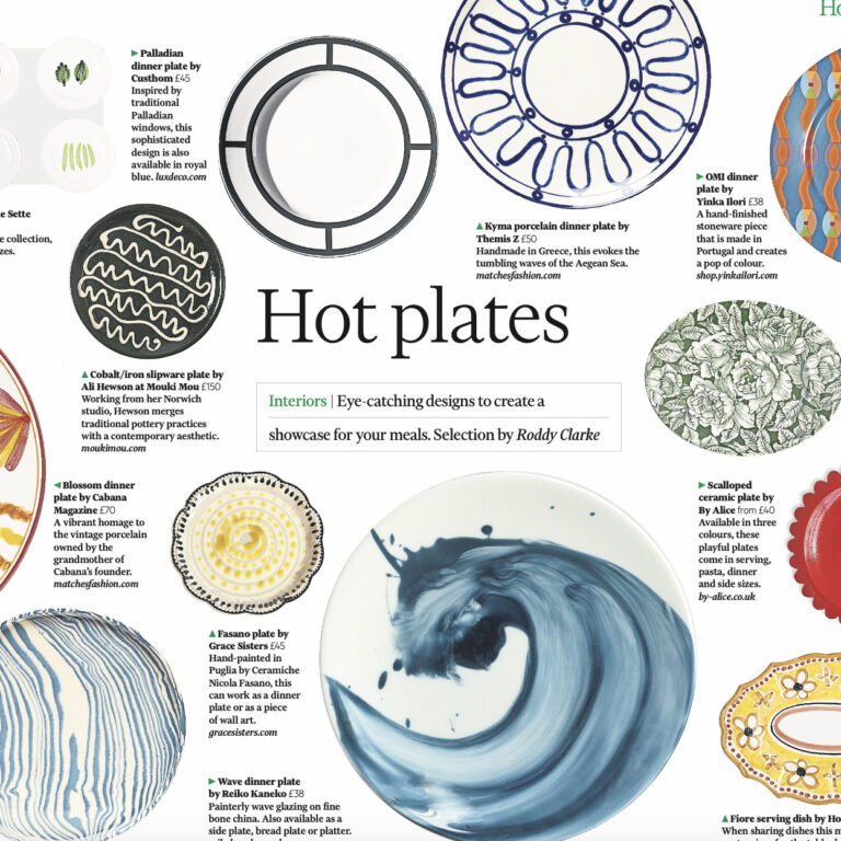A magazine article about hot plates.